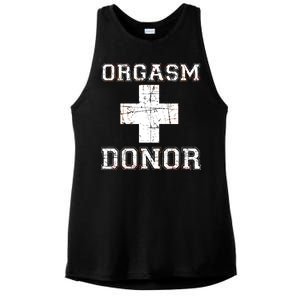 Orgasm Donor Ladies PosiCharge Tri-Blend Wicking Tank