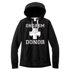 Orgasm Donor Women's Fleece Hoodie