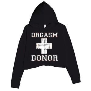 Orgasm Donor Crop Fleece Hoodie