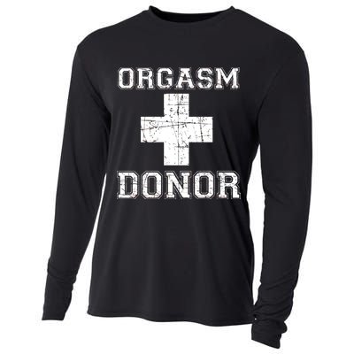 Orgasm Donor Cooling Performance Long Sleeve Crew