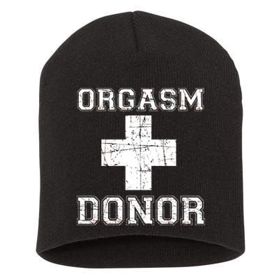 Orgasm Donor Short Acrylic Beanie