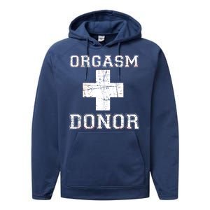 Orgasm Donor Performance Fleece Hoodie