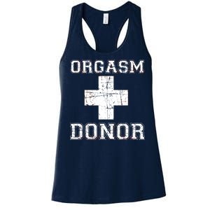 Orgasm Donor Women's Racerback Tank