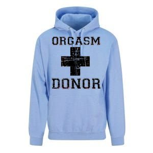 Orgasm Donor Unisex Surf Hoodie