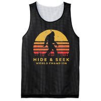 Original Retro Hide & Seek World Champ Bigfoot Sun Graphic Mesh Reversible Basketball Jersey Tank