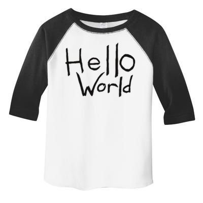 Omnis Robotman 'hello World' Men's Blue Cotton 100  Toddler Fine Jersey T-Shirt