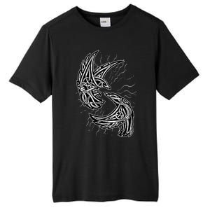 Odins Raven Hugin And Munin Viking Gift Tall Fusion ChromaSoft Performance T-Shirt