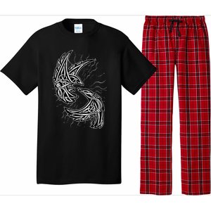 Odins Raven Hugin And Munin Viking Gift Pajama Set