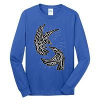 Odins Raven Hugin And Munin Viking Gift Tall Long Sleeve T-Shirt