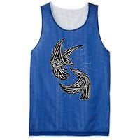 Odins Raven Hugin And Munin Viking Gift Mesh Reversible Basketball Jersey Tank