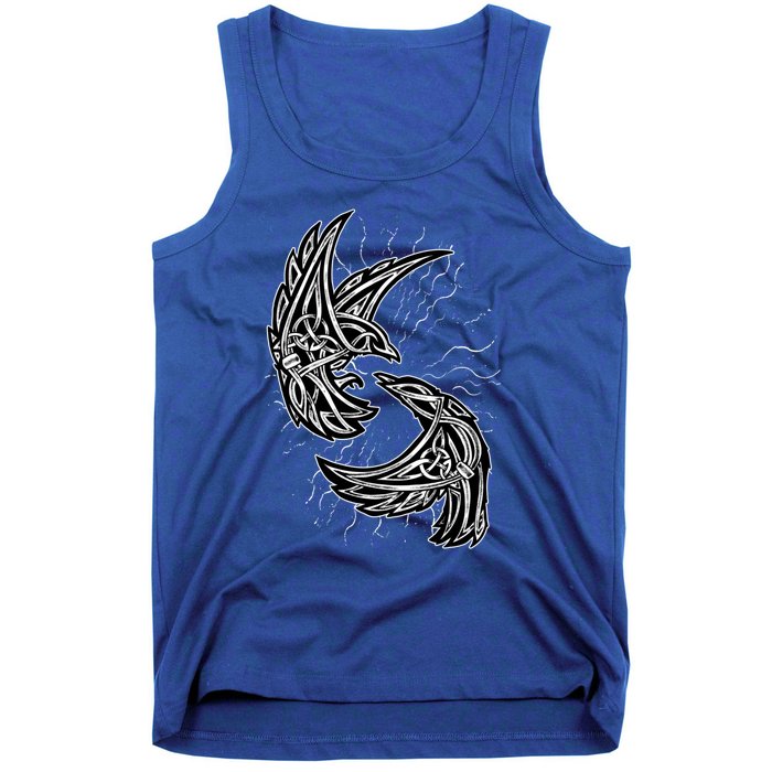 Odins Raven Hugin And Munin Viking Gift Tank Top