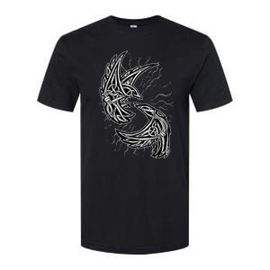 Odins Raven Hugin And Munin Viking Gift Softstyle CVC T-Shirt