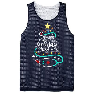 Operating Room Holiday Crew Xmas Perioperative Nurse Tech Mesh Reversible Basketball Jersey Tank