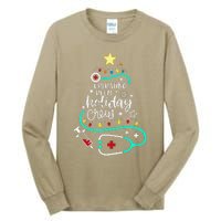 Operating Room Holiday Crew Xmas Perioperative Nurse Tech Tall Long Sleeve T-Shirt