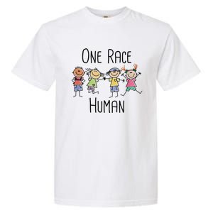 One Race Human Anti Racism Diversity Day Garment-Dyed Heavyweight T-Shirt