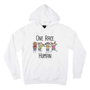 One Race Human Anti Racism Diversity Day Hoodie