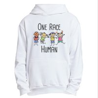 One Race Human Anti Racism Diversity Day Urban Pullover Hoodie