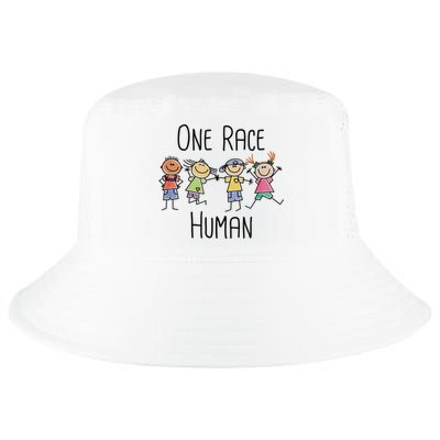 One Race Human Anti Racism Diversity Day Cool Comfort Performance Bucket Hat