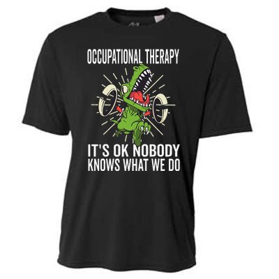 OT Rex Insperational TRex Occupational Therapist Assistant Cooling Performance Crew T-Shirt