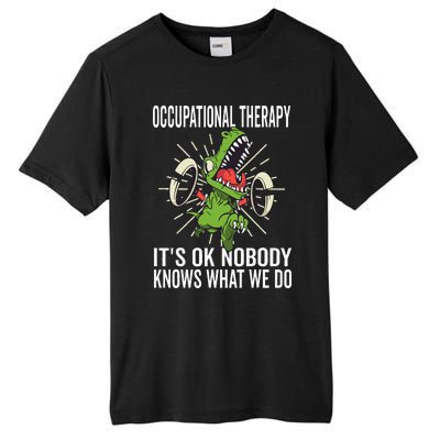 OT Rex Insperational TRex Occupational Therapist Assistant Tall Fusion ChromaSoft Performance T-Shirt