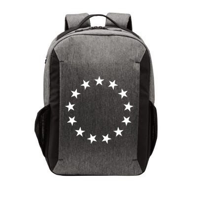 Original 13 Colonies Stars Betsy Ross Flag Vector Backpack
