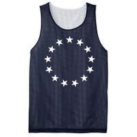 Original 13 Colonies Stars Betsy Ross Flag Mesh Reversible Basketball Jersey Tank