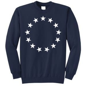 Original 13 Colonies Stars Betsy Ross Flag Tall Sweatshirt