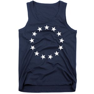 Original 13 Colonies Stars Betsy Ross Flag Tank Top