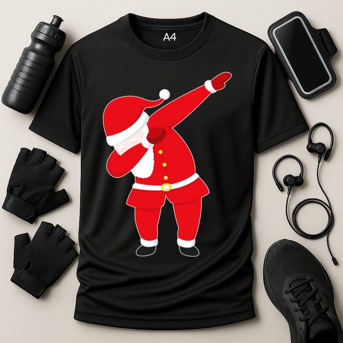 Original Dabbing Santa Cooling Performance Crew T-Shirt