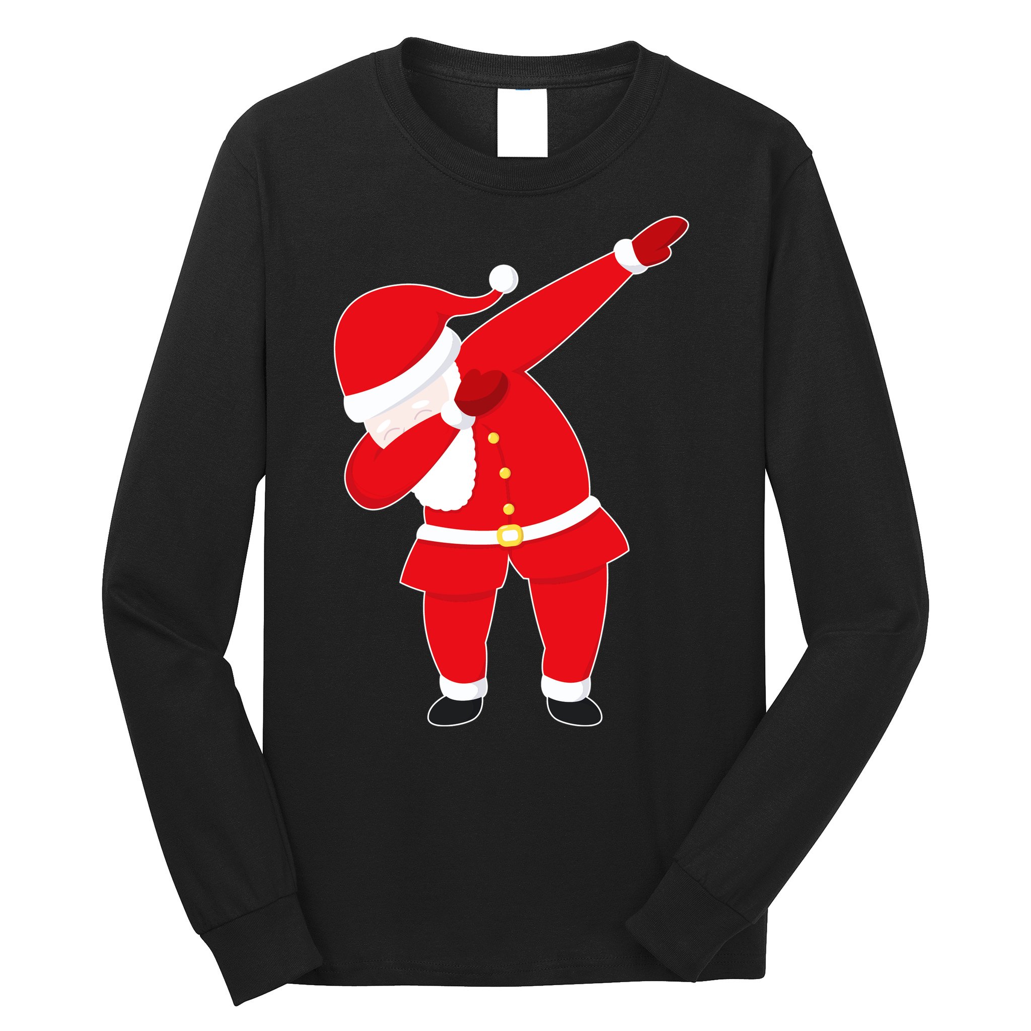 Original Dabbing Santa Long Sleeve Shirt