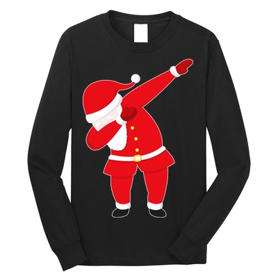 Original Dabbing Santa Long Sleeve Shirt