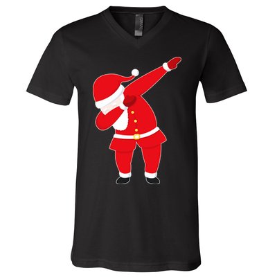 Original Dabbing Santa V-Neck T-Shirt