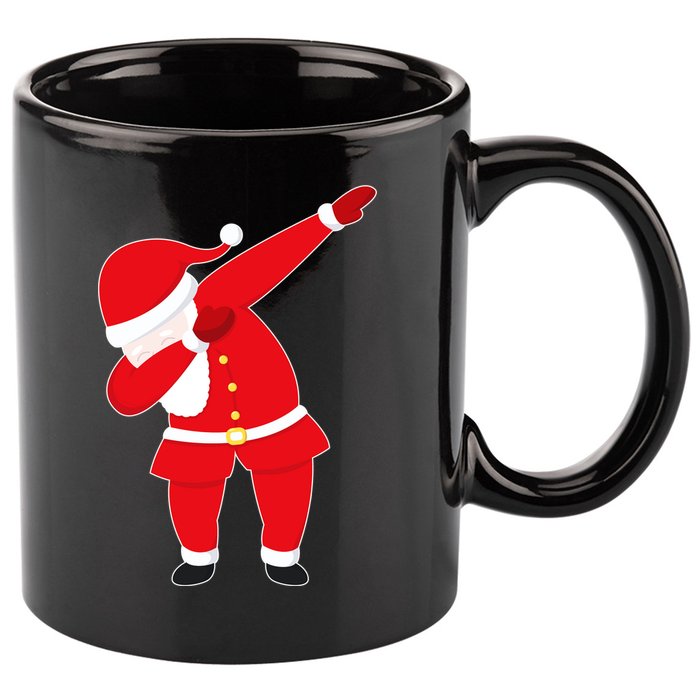 Original Dabbing Santa 11oz C Handle Ceramic Mug