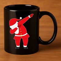 Original Dabbing Santa 11oz C Handle Ceramic Mug