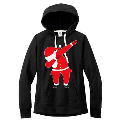 Original Dabbing Santa Women's Fleece Hoodie