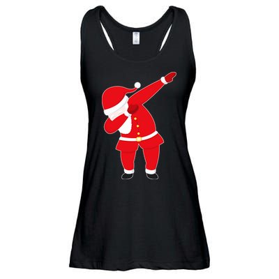 Original Dabbing Santa Ladies Essential Flowy Tank