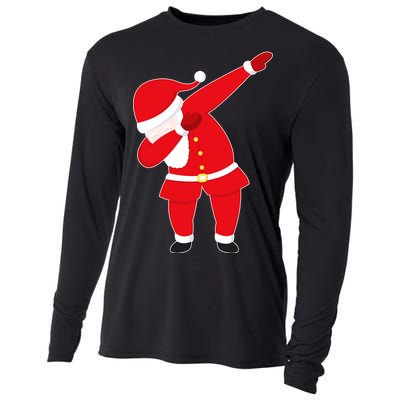 Original Dabbing Santa Cooling Performance Long Sleeve Crew