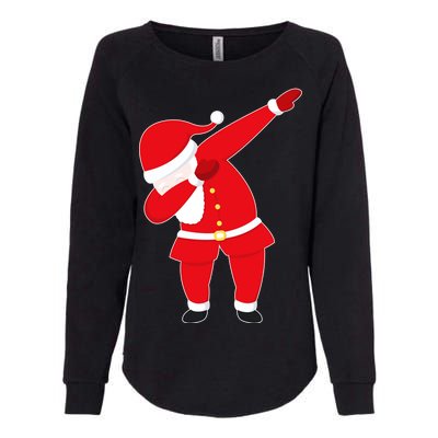 Original Dabbing Santa Womens California Wash Sweatshirt