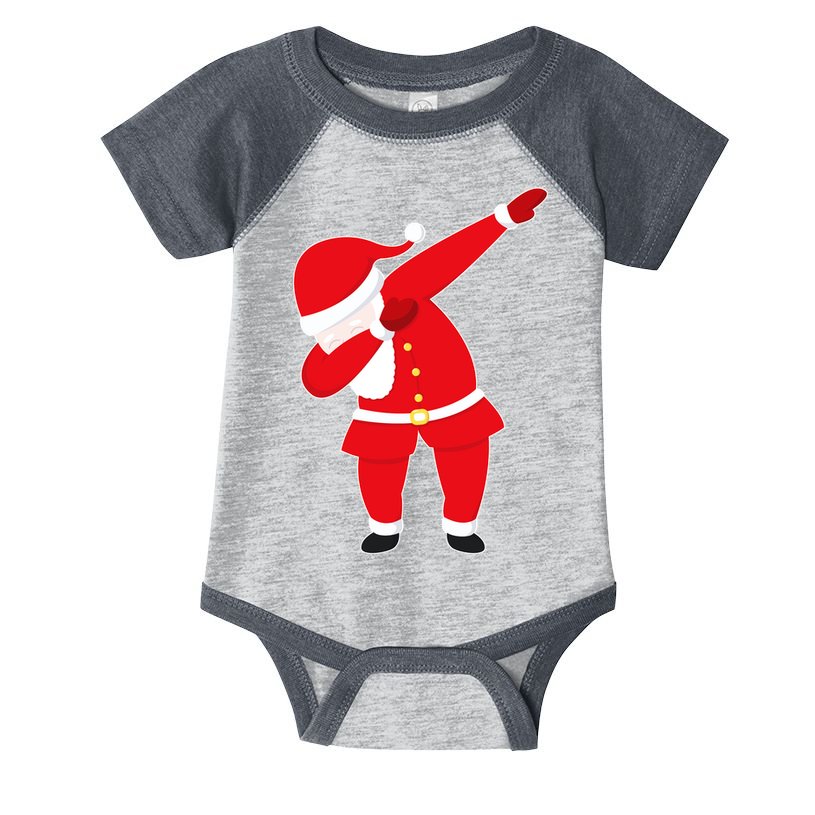 Original Dabbing Santa Infant Baby Jersey Bodysuit