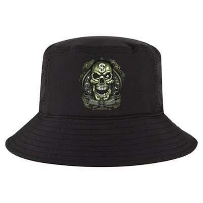 Original Gangster Skull Bling Cool Comfort Performance Bucket Hat