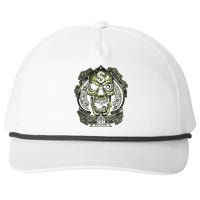 Original Gangster Skull Bling Snapback Five-Panel Rope Hat