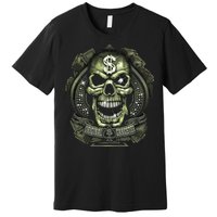 Original Gangster Skull Bling Premium T-Shirt