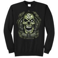 Original Gangster Skull Bling Tall Sweatshirt