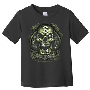 Original Gangster Skull Bling Toddler T-Shirt