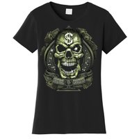 Original Gangster Skull Bling Women's T-Shirt