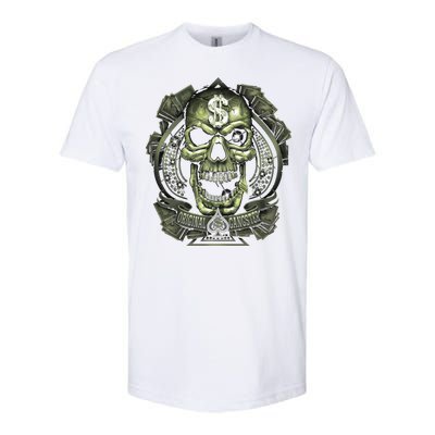 Original Gangster Skull Bling Softstyle CVC T-Shirt