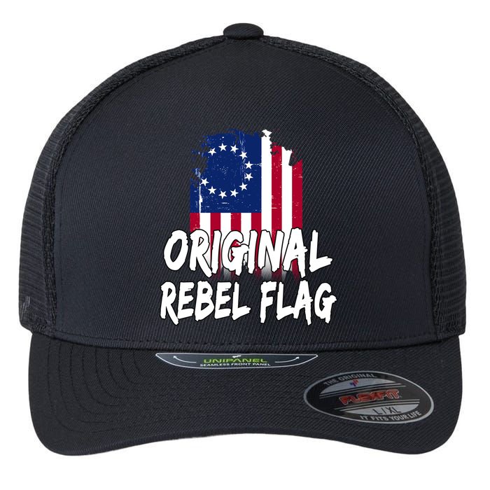 Original Rebel Flag Flexfit Unipanel Trucker Cap