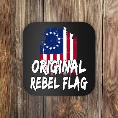 Original Rebel Flag Coaster