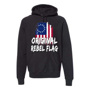 Original Rebel Flag Premium Hoodie