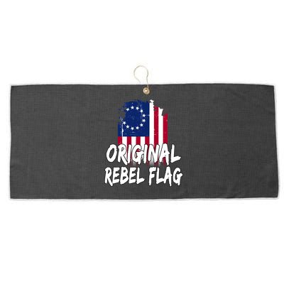 Original Rebel Flag Large Microfiber Waffle Golf Towel